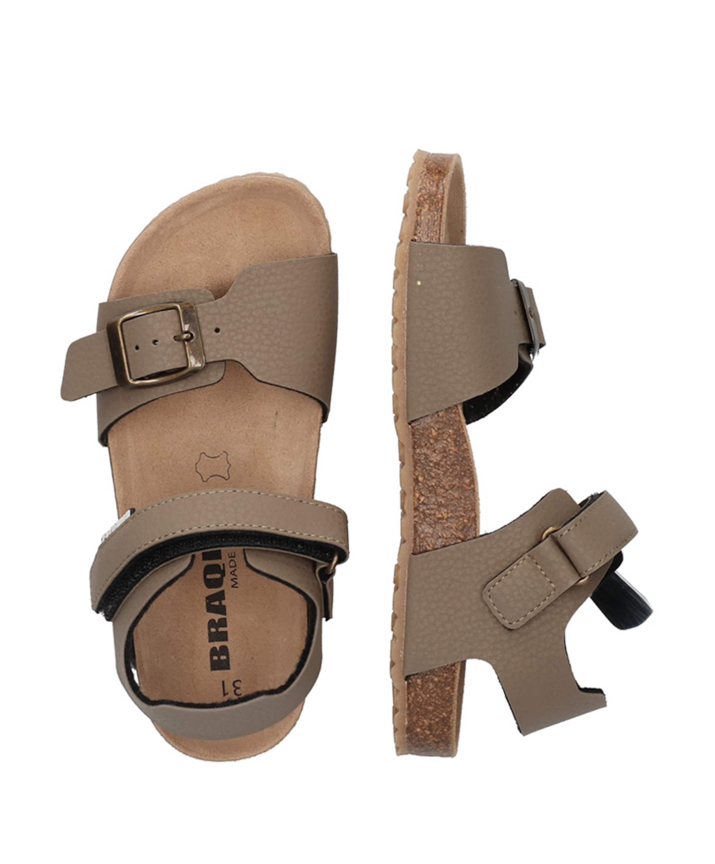 Braqeez  Sam jongens sandalen beige