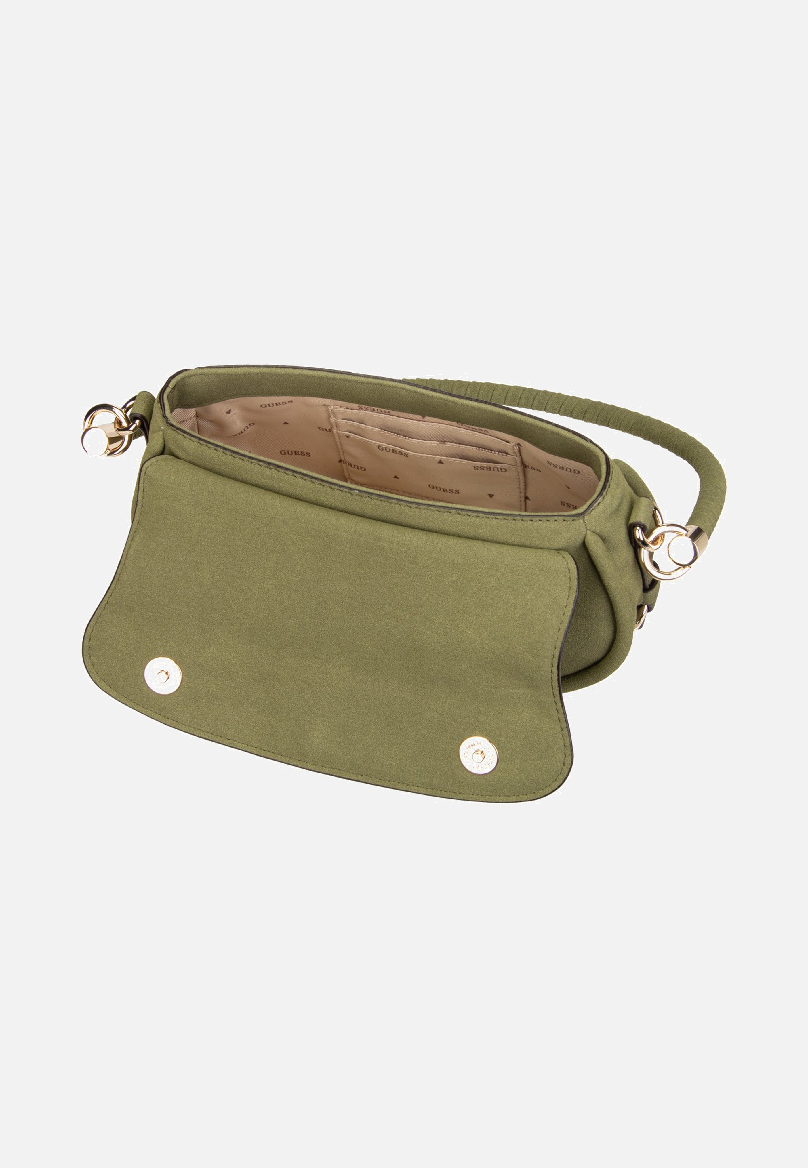 Danya Flap Shoulder Olive - Umhängetasche