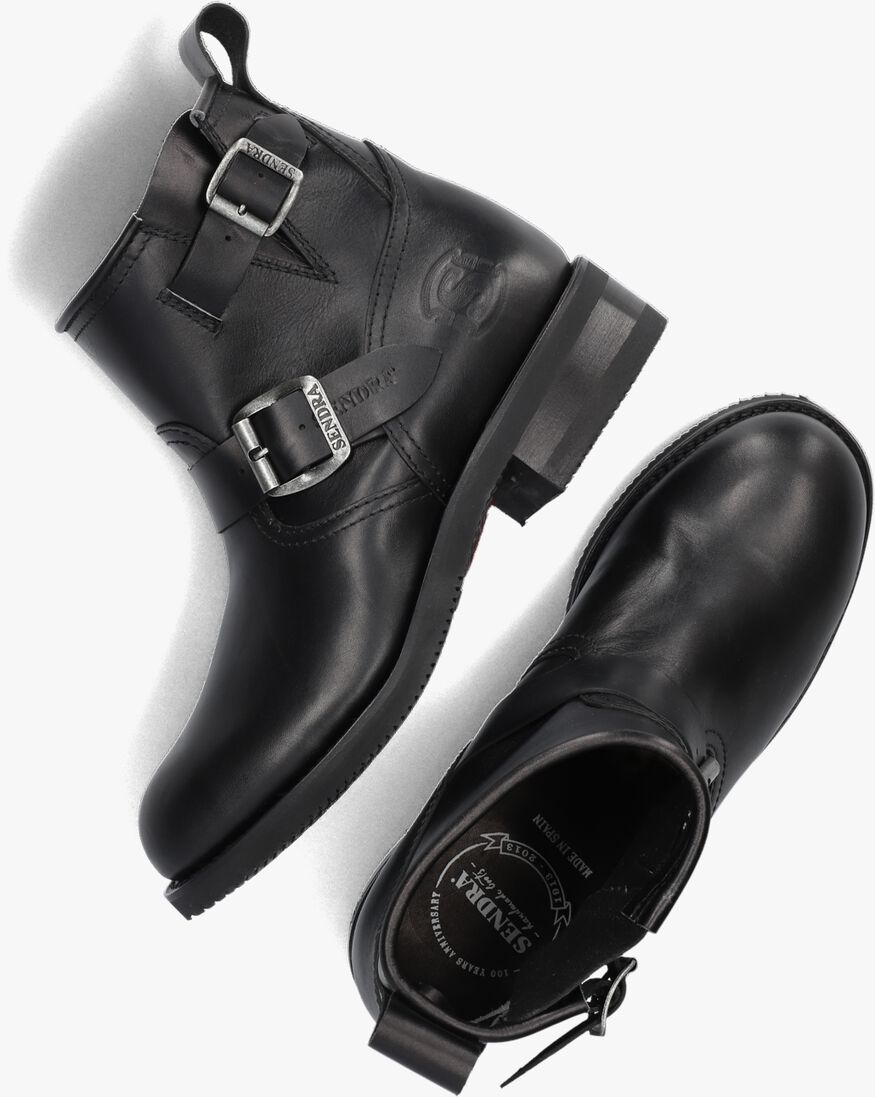 SENDRA zwarte sendra biker boots 2976