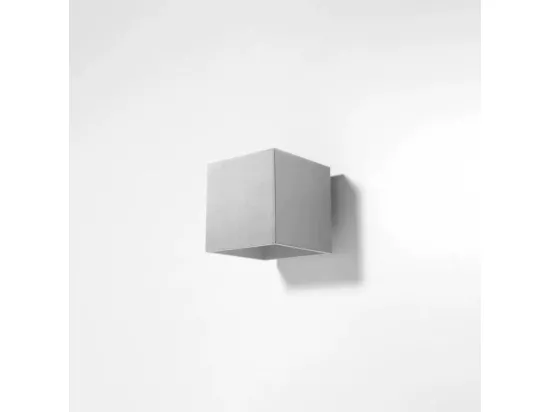 Sollux QUAD 1 Mur Light Up Down Gris Clair, G9
