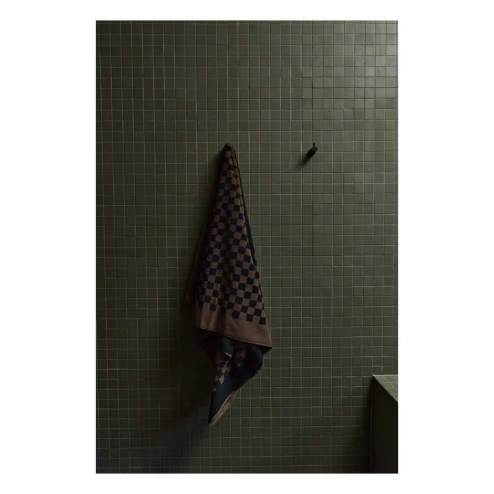 Baina Serviette de plage Roman | Marron