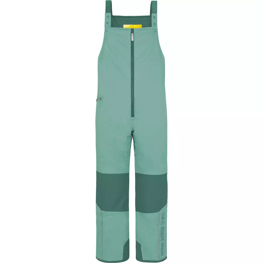 normani Kinder Winterhose mit Hosenträgern „Ulukhaktok“ Grün
