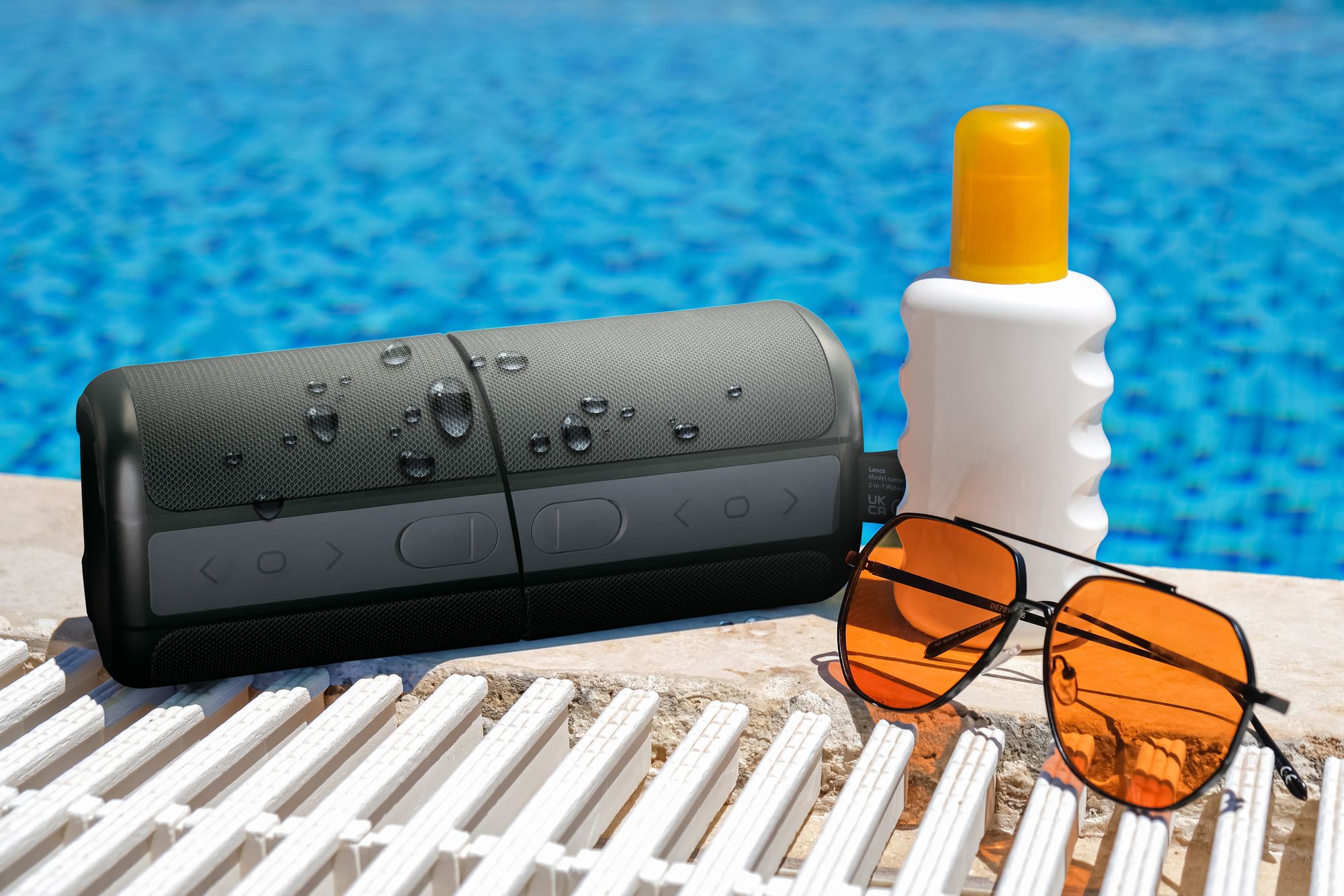Lenco BTP-400BK 2 in 1 Bluetooth speaker