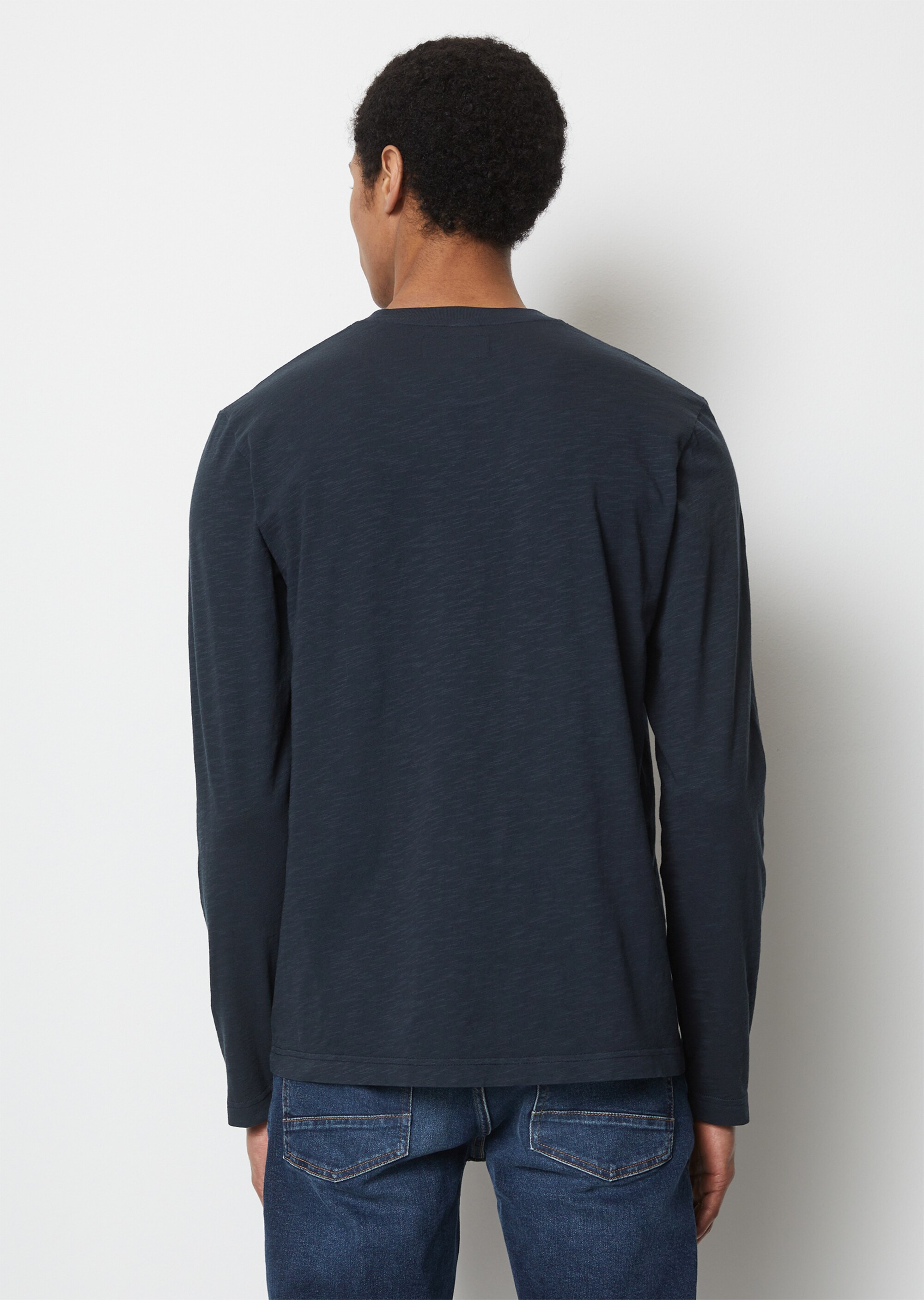 Longsleeve regular in Slub-Jersey-Qualität