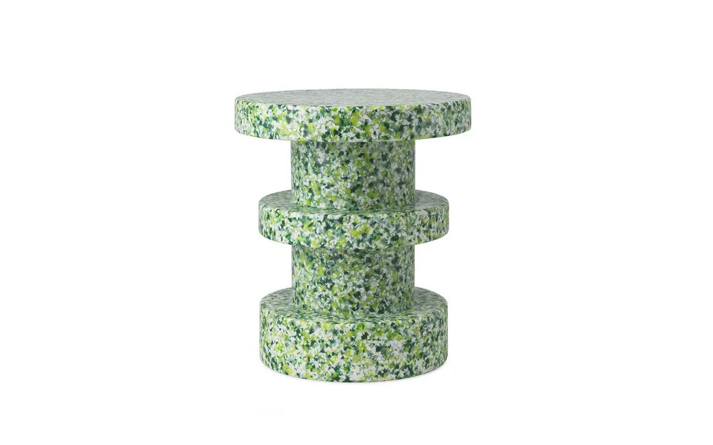 Normann Copenhagen  Bit Stack skammel - Grøn