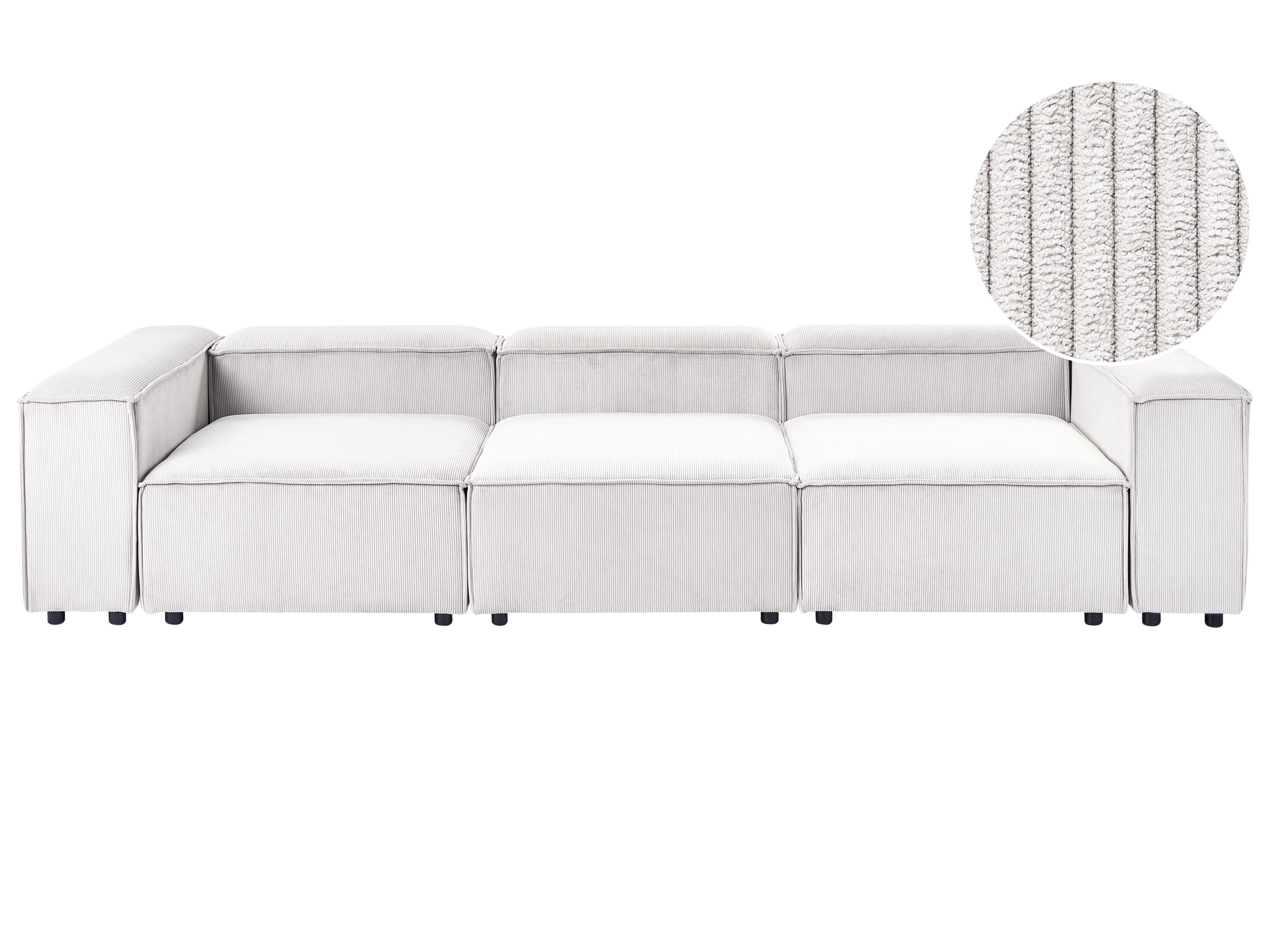 Modulaire bank 3-zits ARDAL Corduroy Gebroken wit