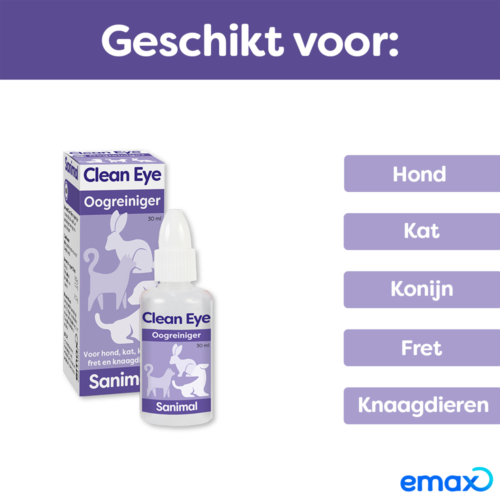 Sanimal Clean Eye Oogreiniger