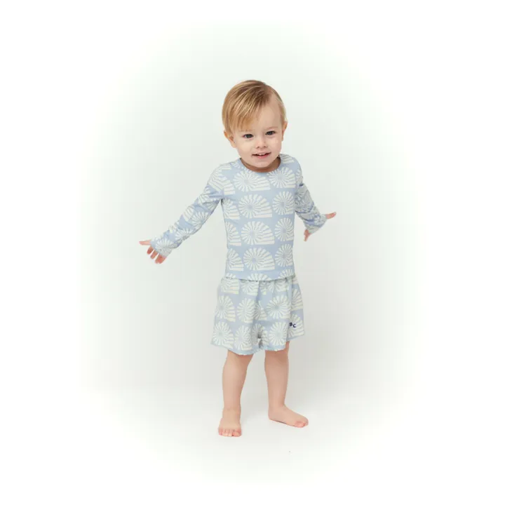Bobo Choses Exclusivité Bobo Choses x Smallable - Short de Bain Coquillages | Bleu ciel