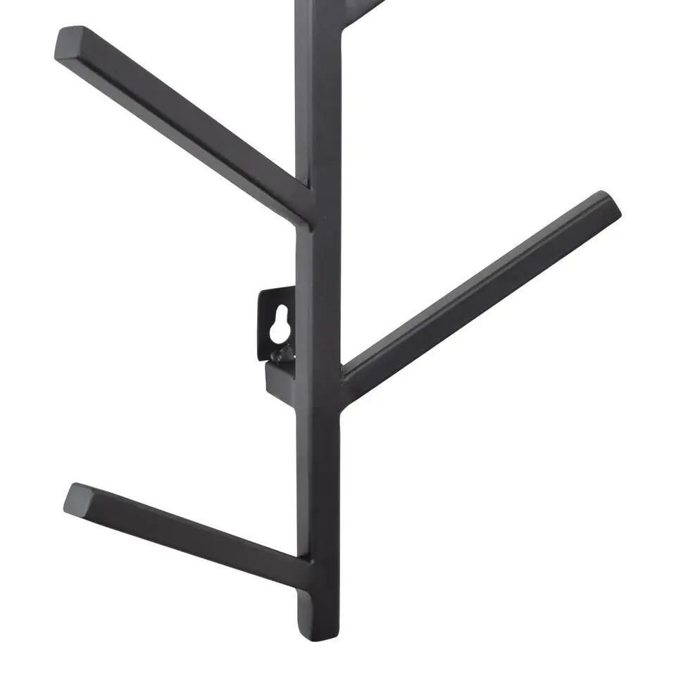 LOFT42 Tree Kapstok - Zwart – Metaal – 5 haken - 55x25x8