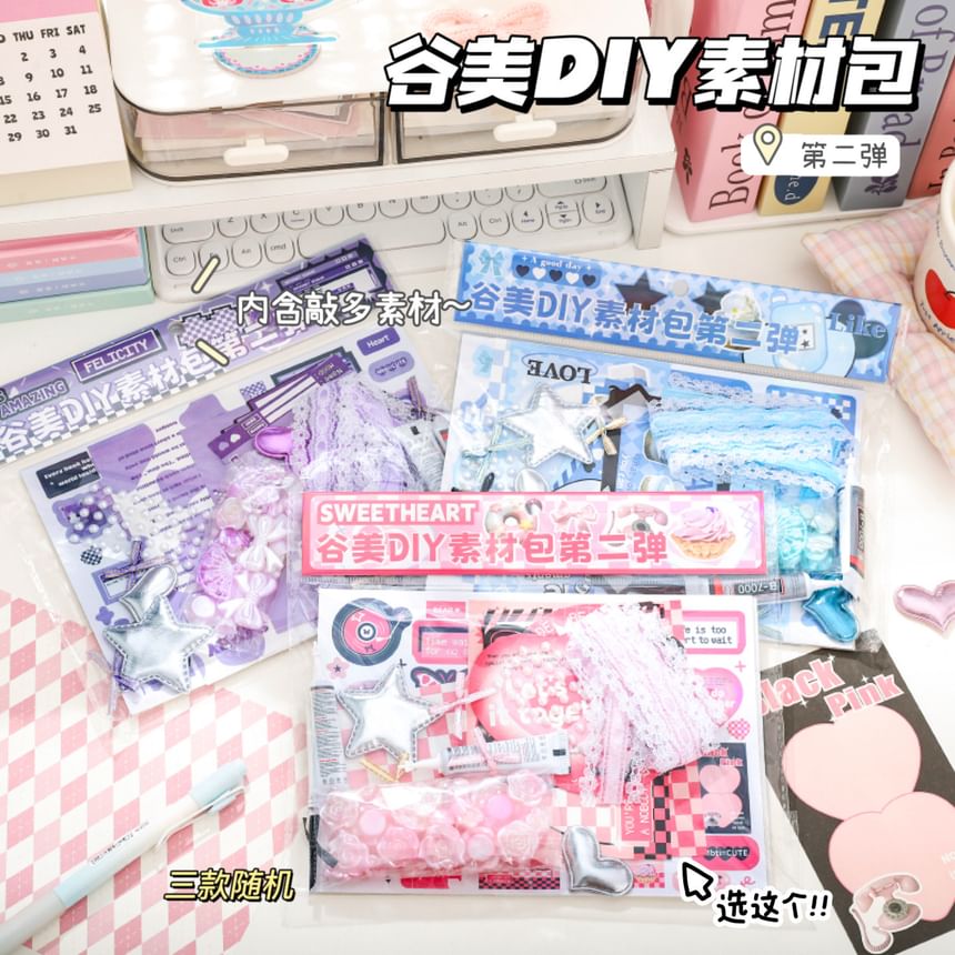 SASHI - Ita Bag Decoratie Kit (Verschillende Ontwerpen)