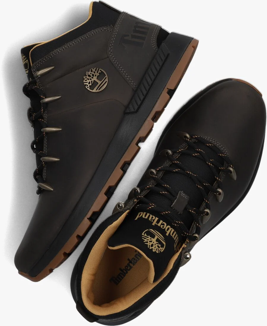 TIMBERLAND bruine timberland hoge sneaker sprint trekker mid lace m