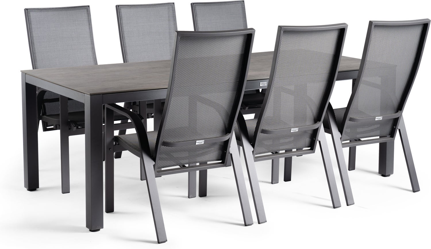 Tierra Outdoor 6-zits diningset Briga met Edo