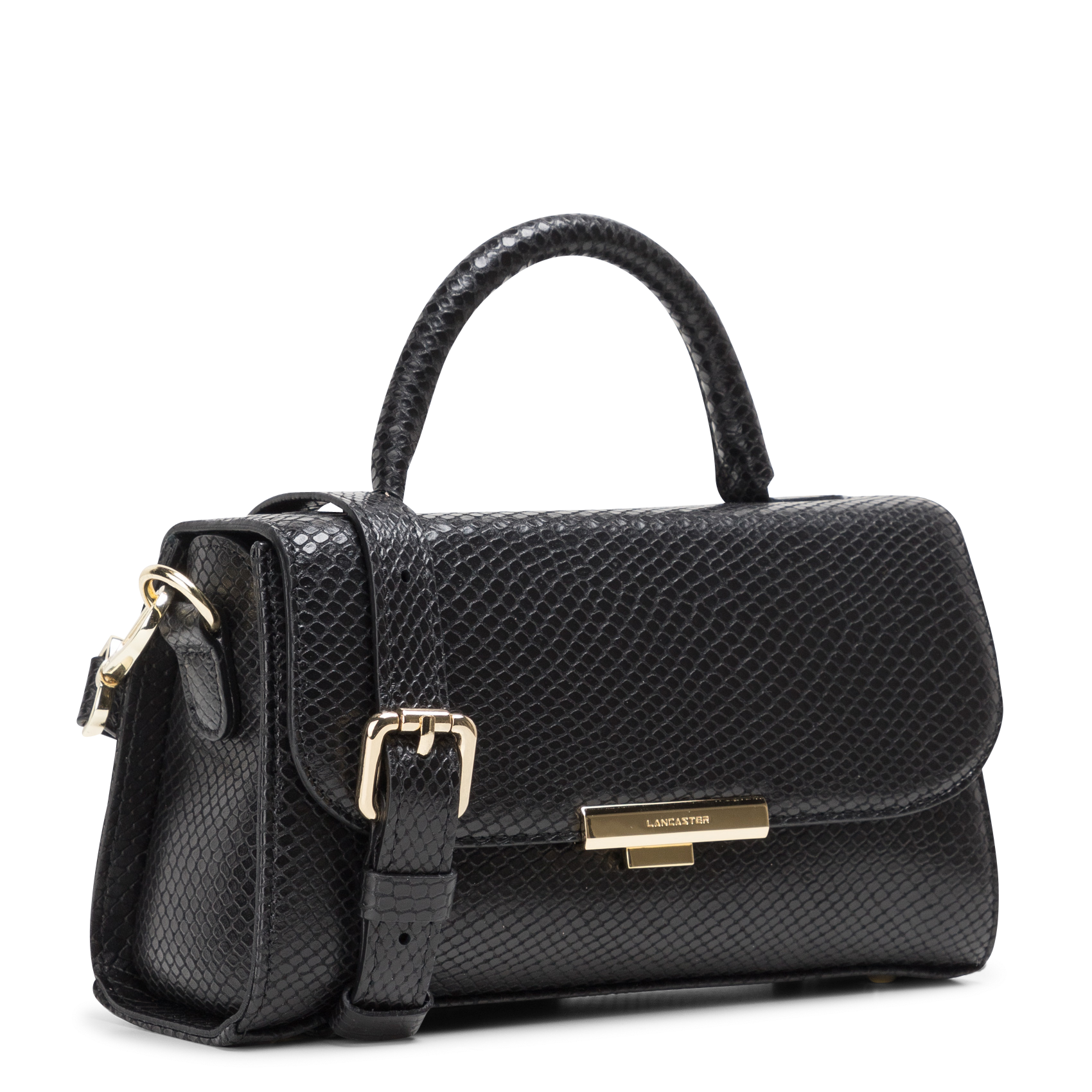 EXO EVENLY - Sac à main en cuir | Noir