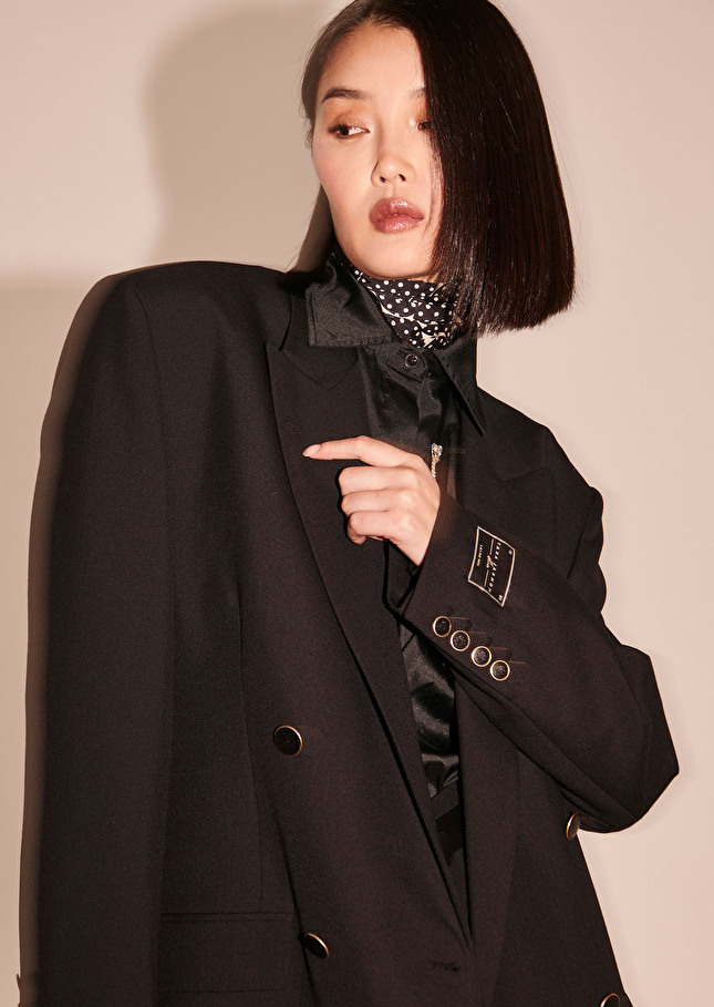 Veste Vladnoire en laine froide