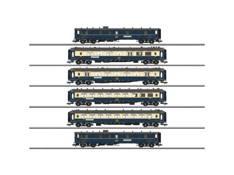 Märklin 42470, Togmodel, Formonterede, HO (1:87), Edelweiß, Ethvert køn, Metal, Plast