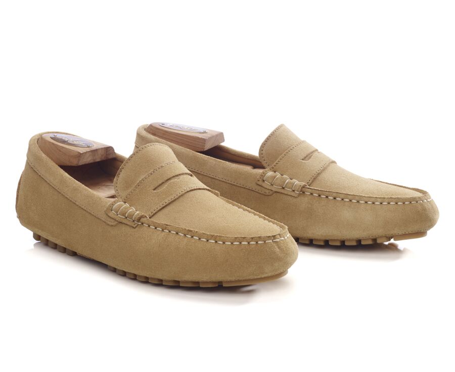 Mocassin été homme Velours Désert - FERGUSON