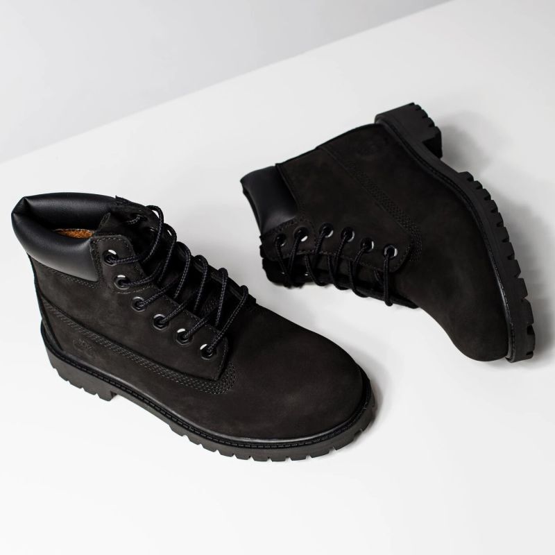 Premium 6 inch Waterproof Nubuck Youth - Chaussures enfant