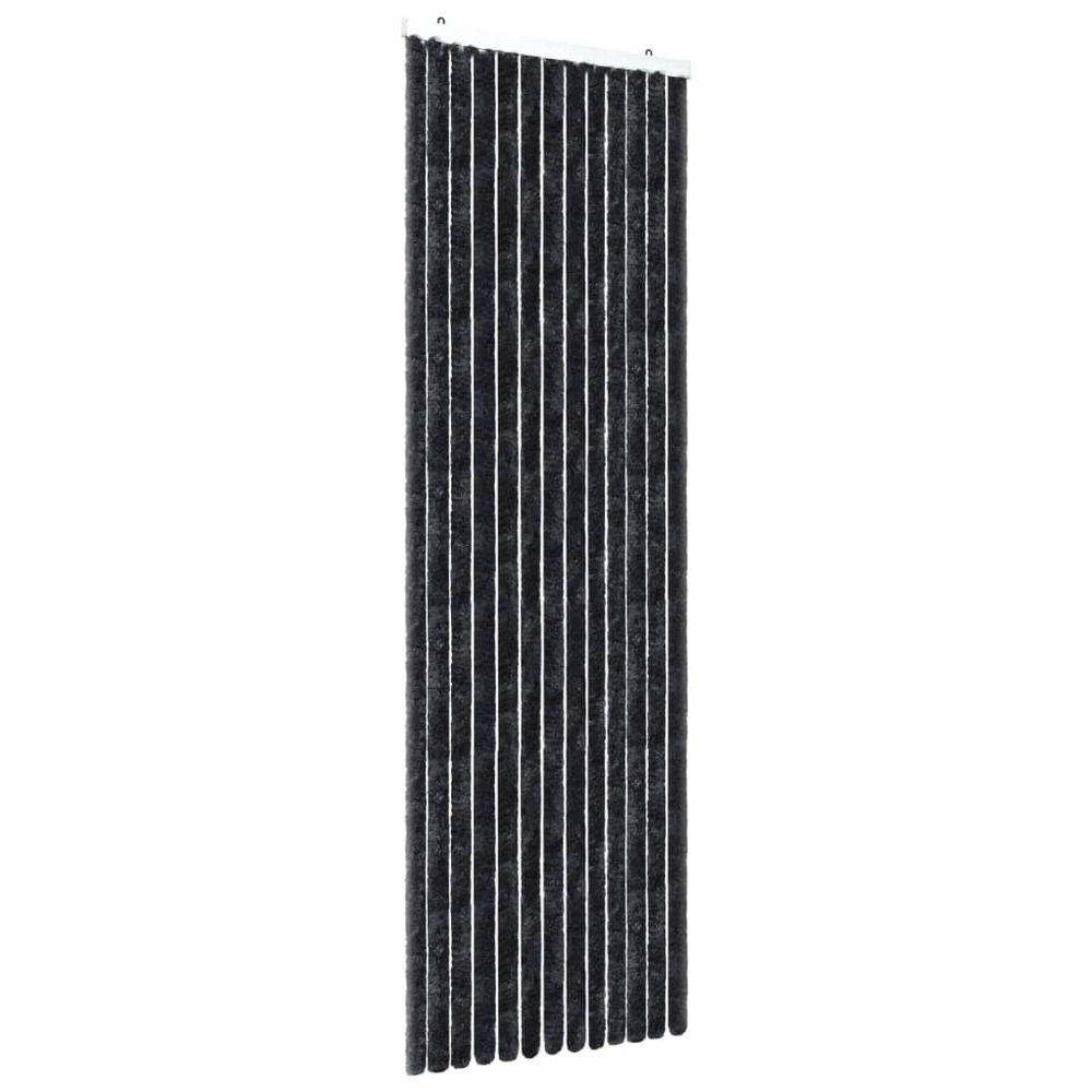 Moustiquaire anthracite 56x200 cm chenille