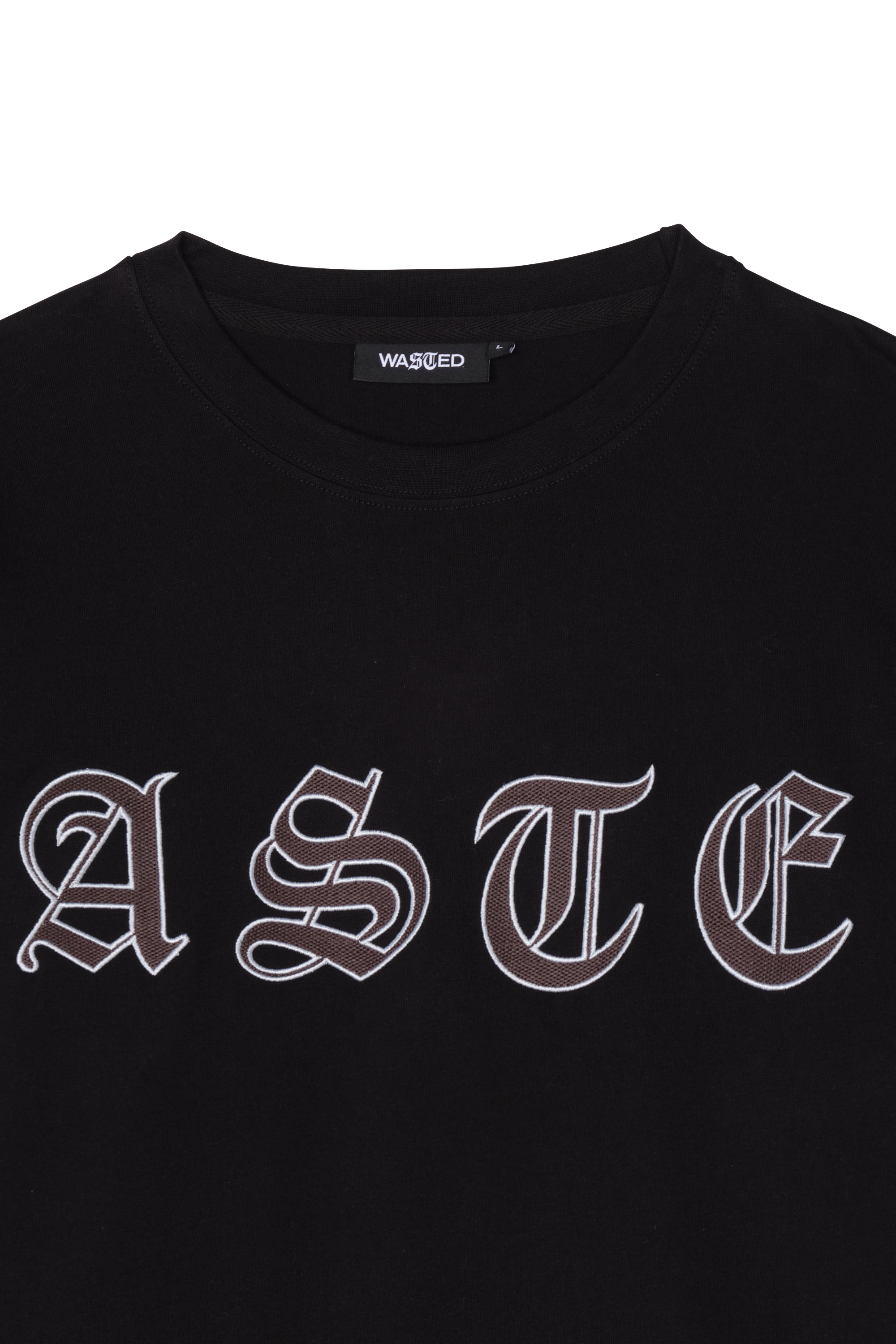 WASTED T-shirt  T-AGE CHAD Noir