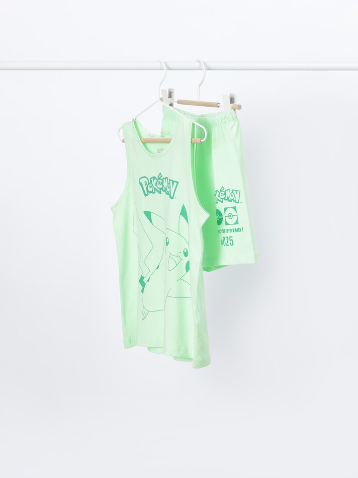 Pijama Pokémon™ Pikachu - Verde Claro