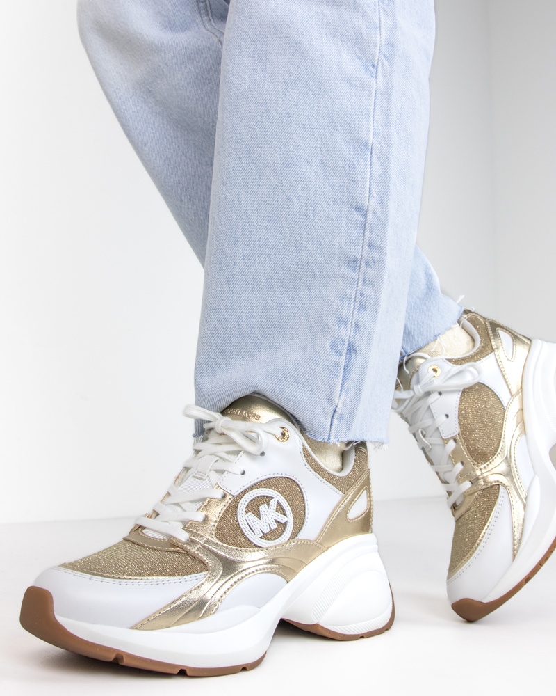 Michael Kors Zuma Trainer Lage sneakers  - goud