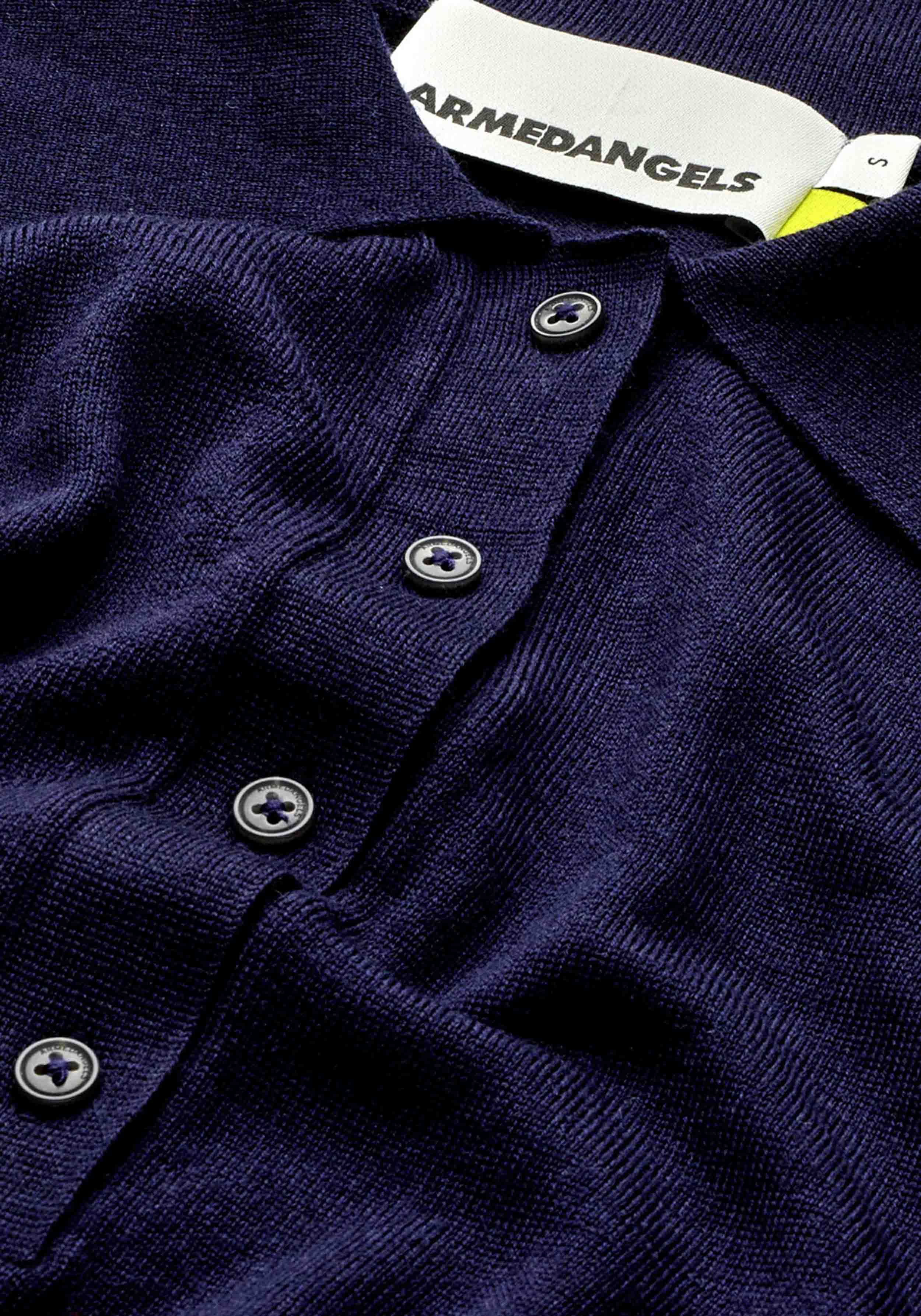 Armedangels Strickpullover Maargo Merino Tinted Navy
