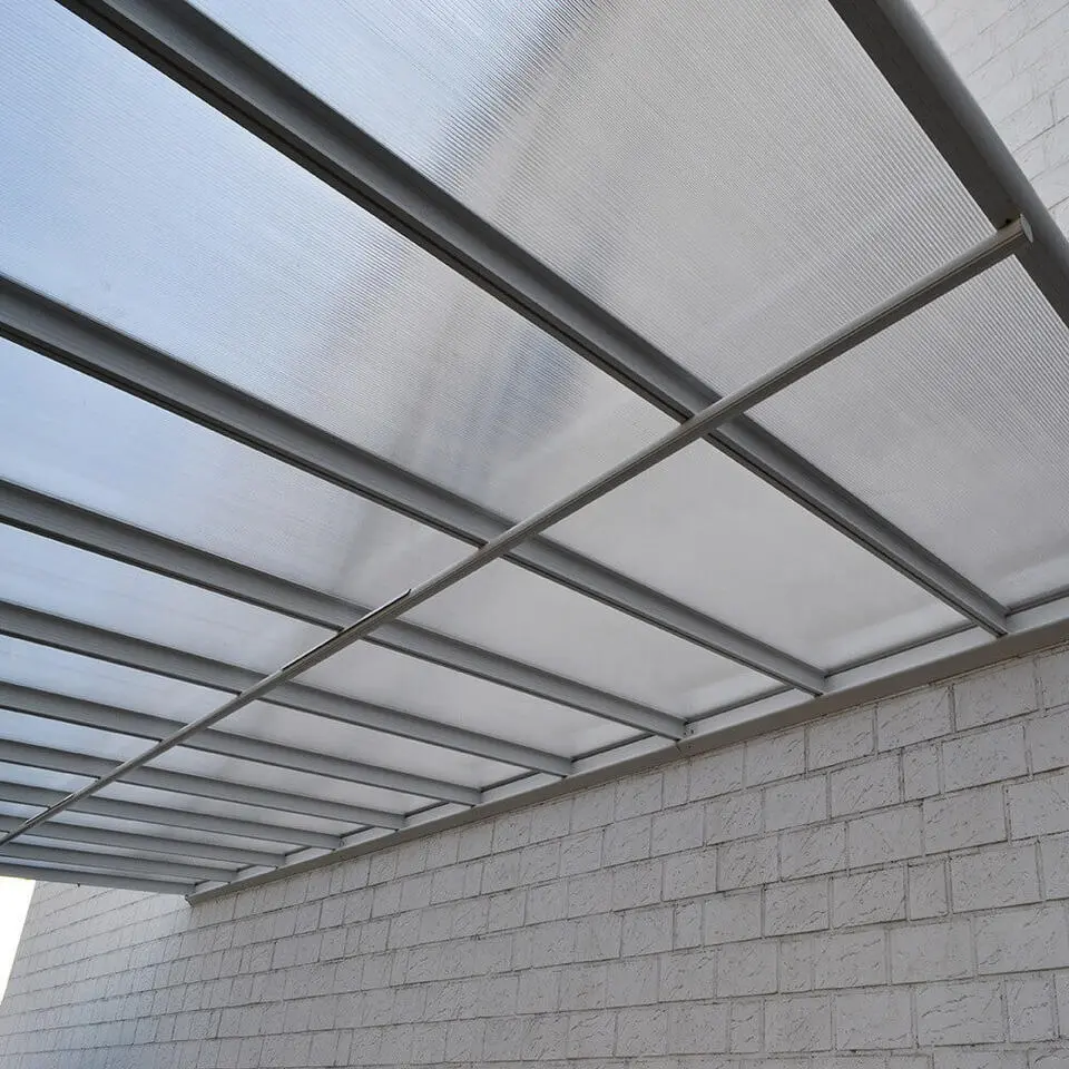HOME DELUXE terrasoverkapping SOLIS wit 312 / 320 x 300 / 303 x 278 / 226 cm