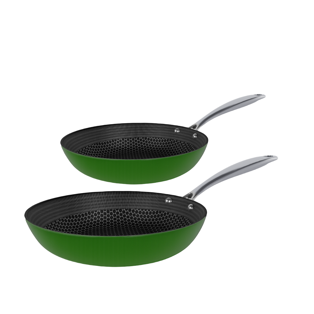 Go Green Honey Koekenpannenset 2-delig - RVS