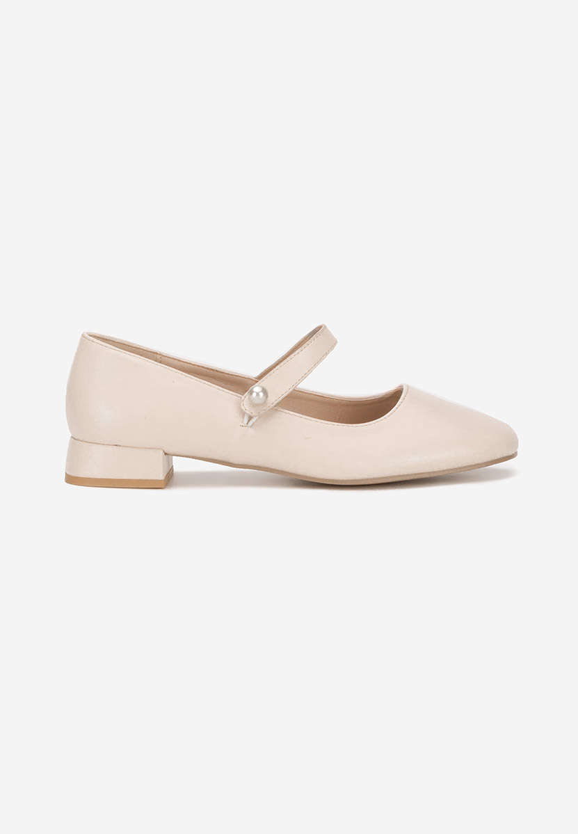 Chaussures à petit talon beige Jenelle