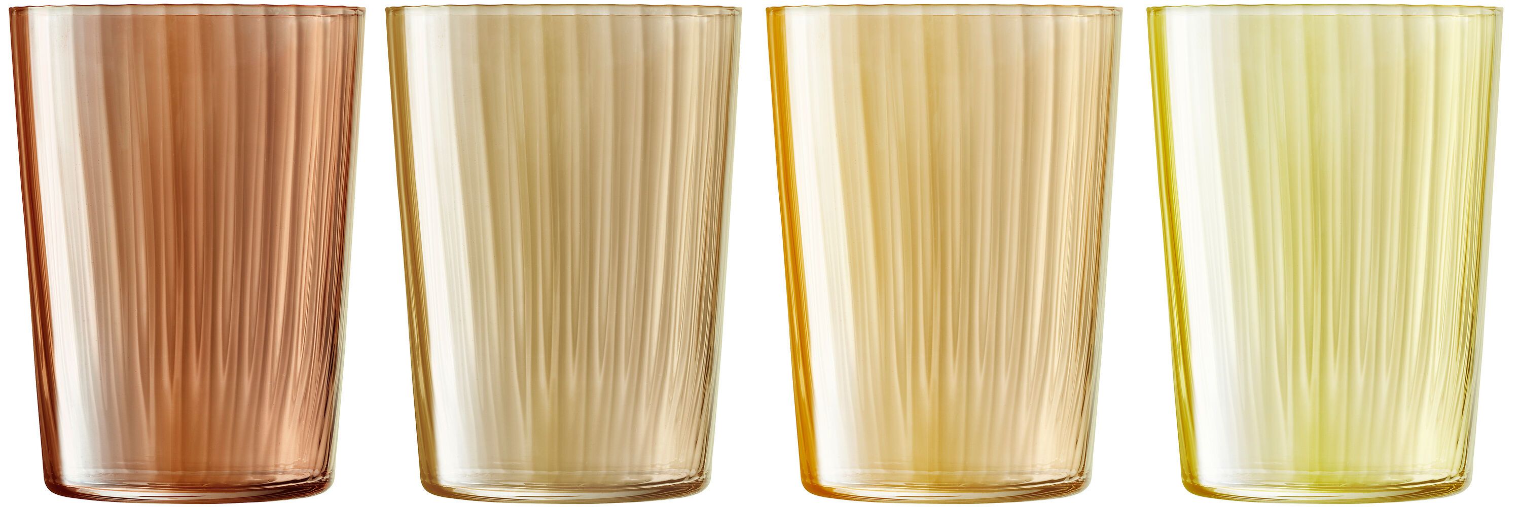 LSA GEMS Wasserglas-Set - Grün / H: 12.0 cm