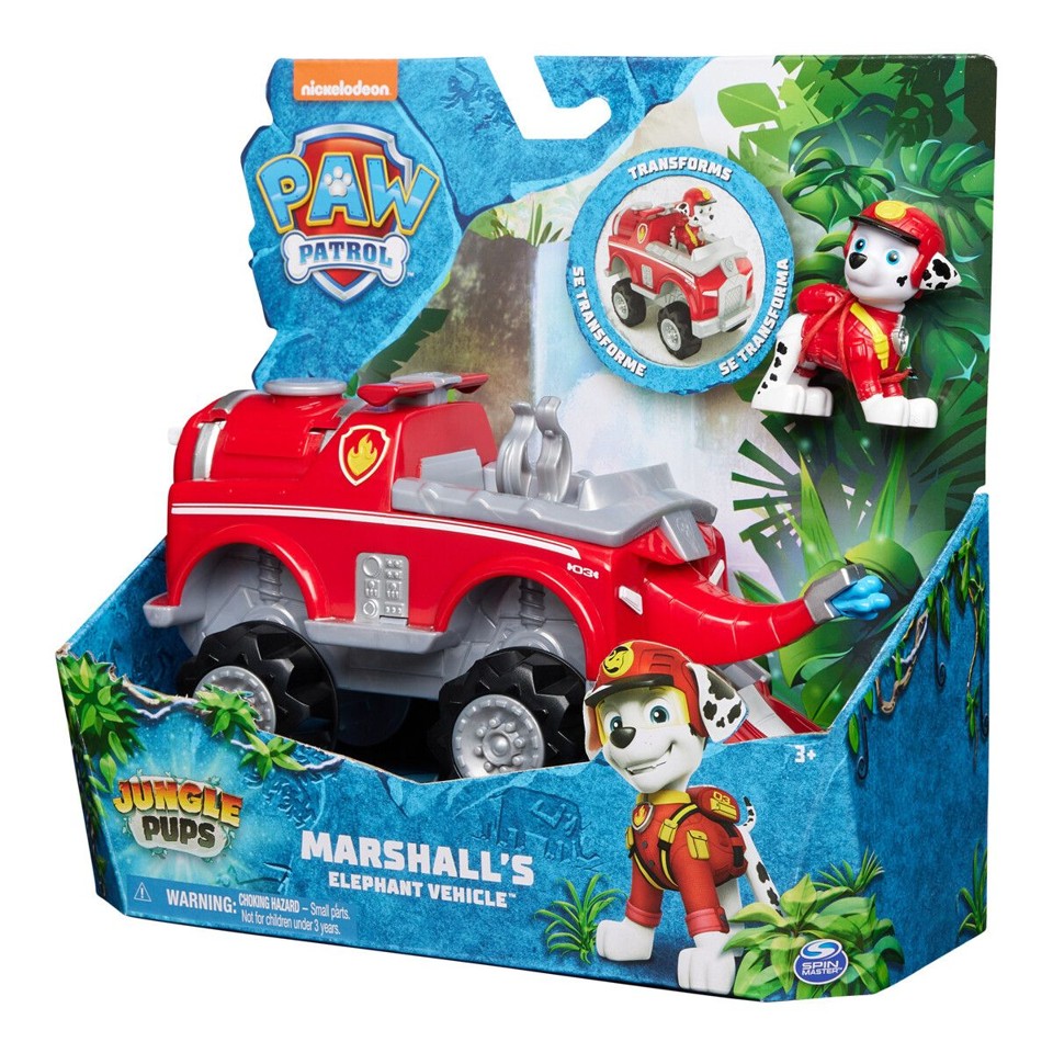 Paw Patrol - Jungle Køretøj - Marshall
