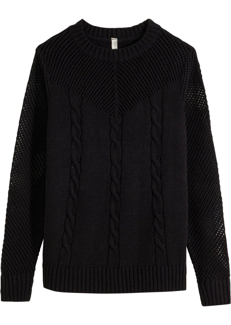 Pull avec effet résille