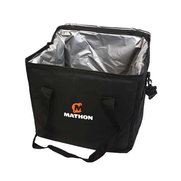 Glacière souple isotherme 3 anses 50 L coloris noir Mathon
