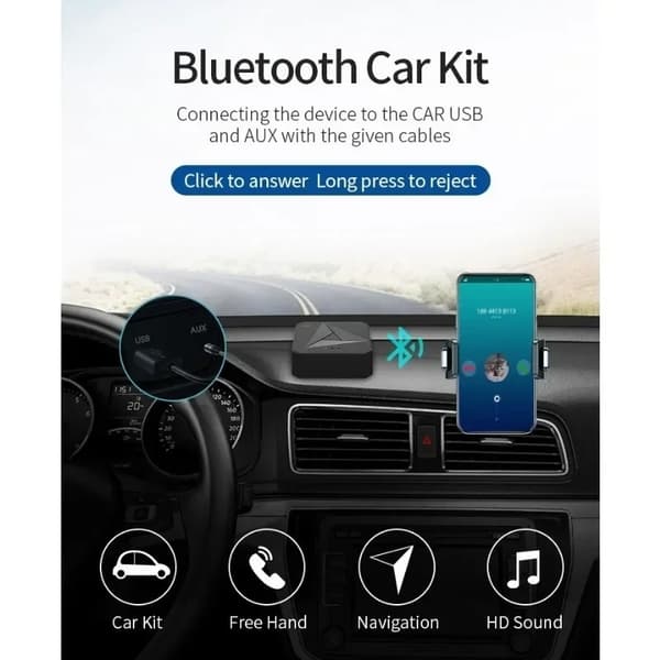 Bluetooth RCA/AUX Adapter – NFC Sensor