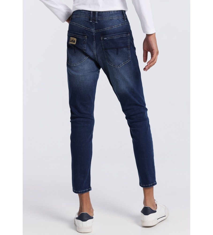 Calça jeans skinny Lois azul marinho