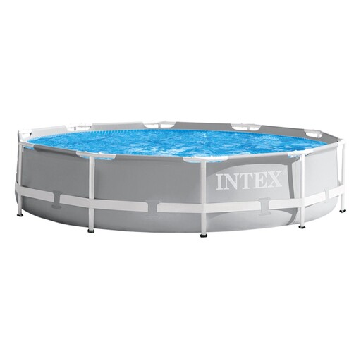 Piscina Intex Redonda Prism Frame Desmontável 305x76 cm com Depurador