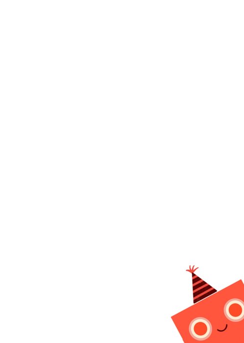 Verjaardagskaart | Greetz | Robot