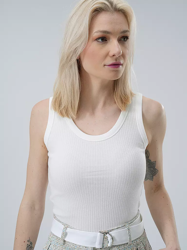 WEEKEND MAX MARA Top MULTIC weiss
