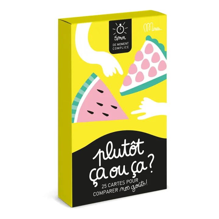 Minus Editions Jeu de cartes - Plutôt ça ou ça ?