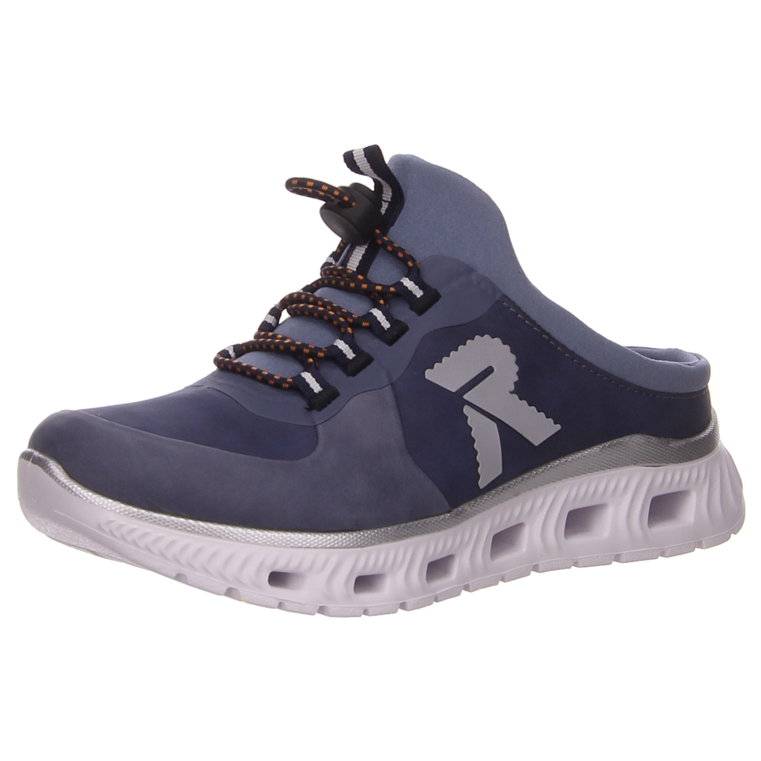 Rieker Clogs blau blau