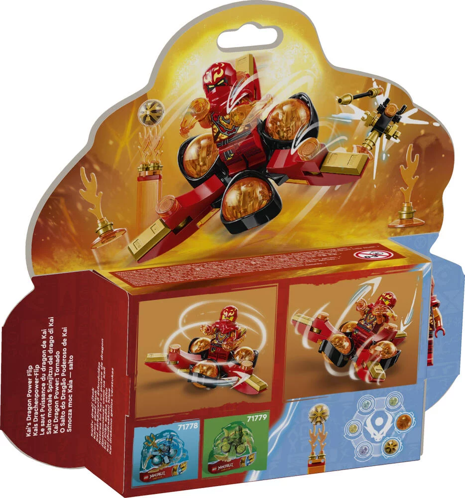 LEGO®NINJAGO® 71777 - LE SALTO SPINJITZU : LE POUVOIR DU DRAGON DE KAI