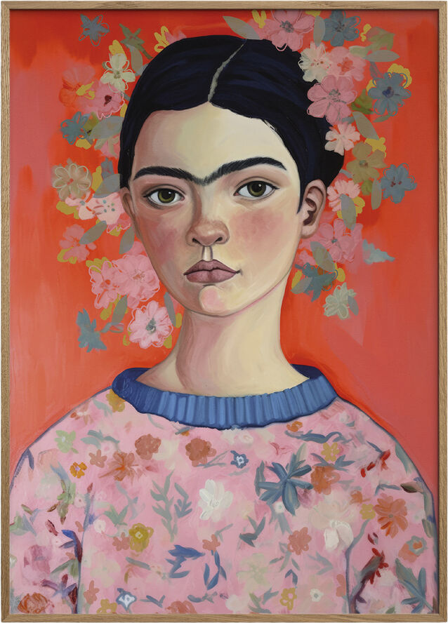 Poster & Frame Treechild - Young Frida Flerfarvet
