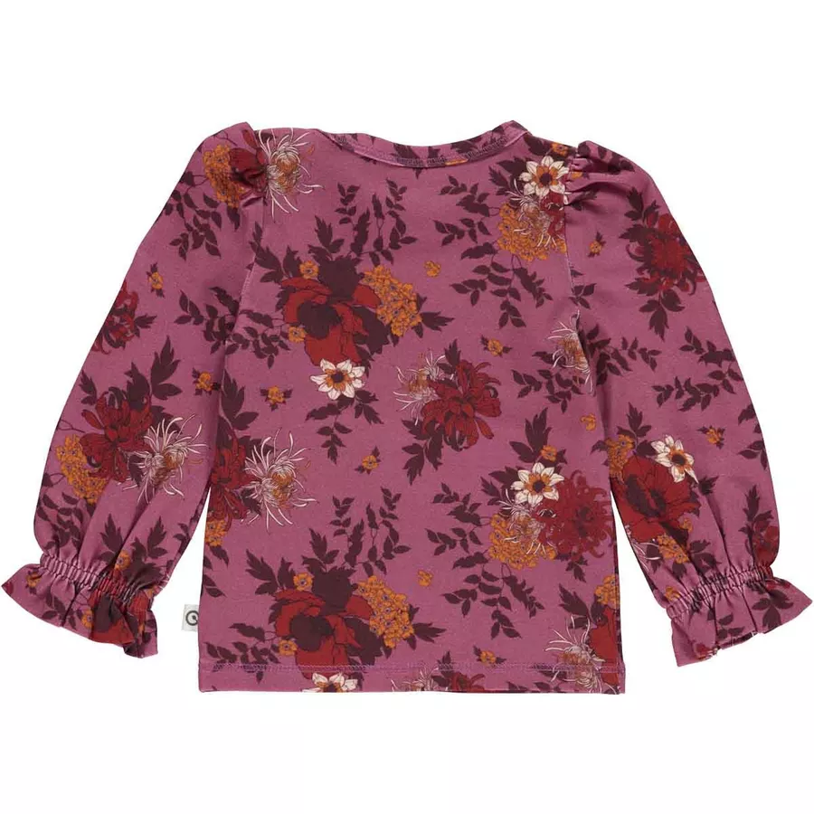 Müsli Babylangarmshirt BoysenberryFigBerryred