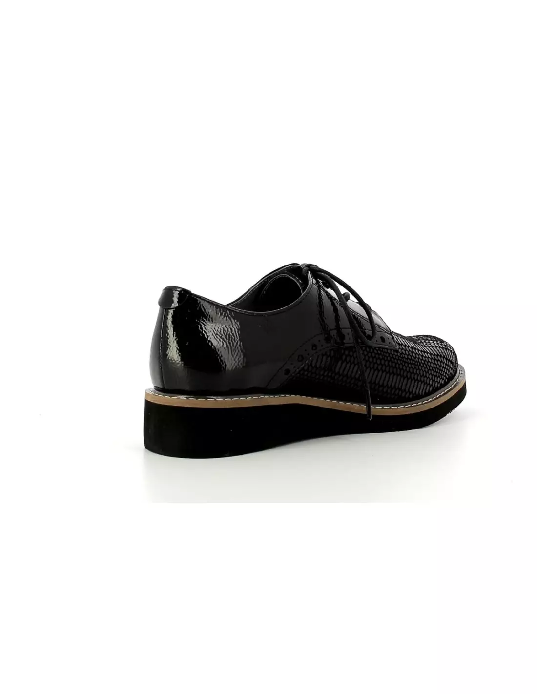 FUGITIVE CHAMOI - Derbies, richelieus & trotteurs vipernoir
