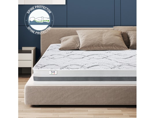 THE WHITE STONE - Matelas simple 100x190 memory foam h22 cm made in italy