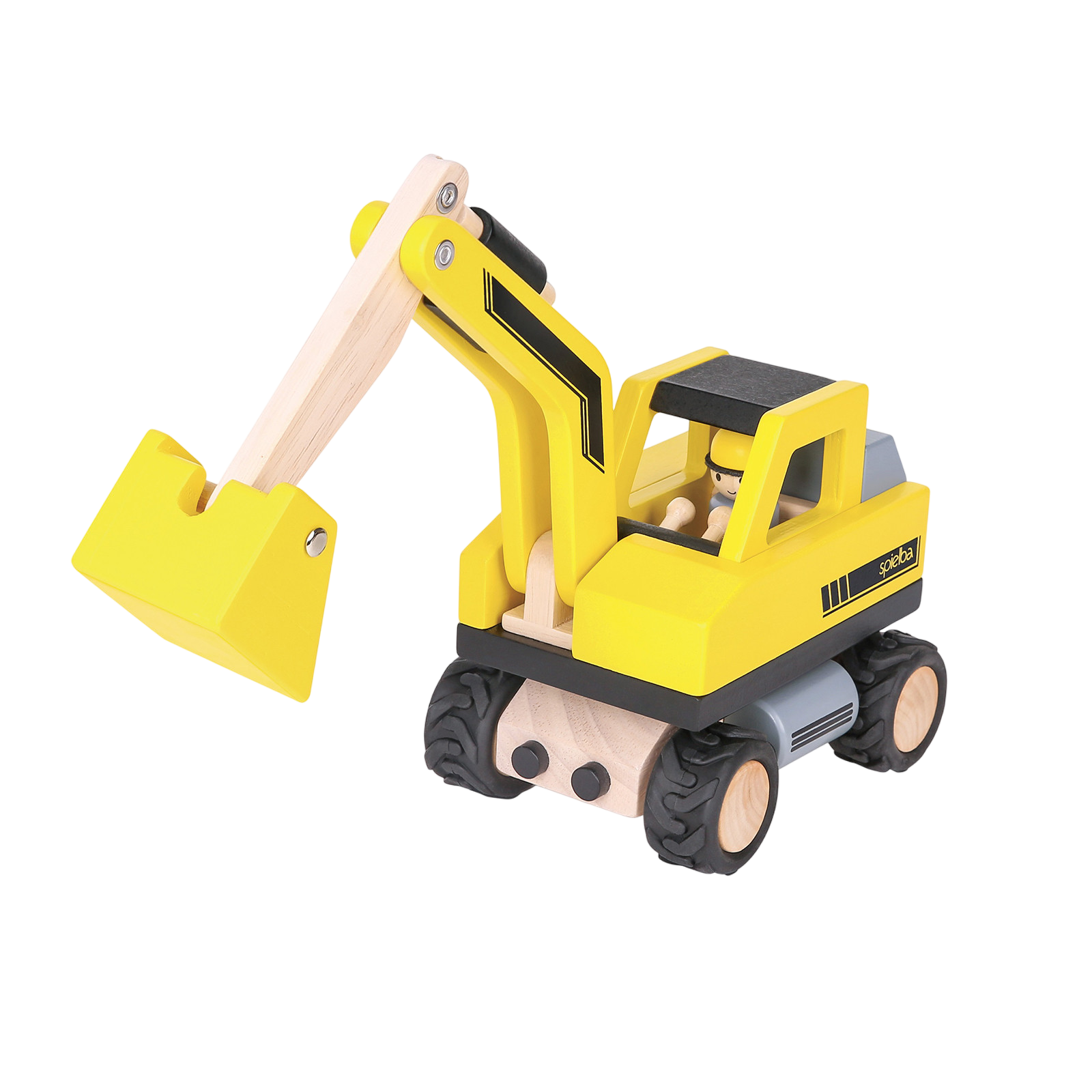 Spielba Bagger mit Figur