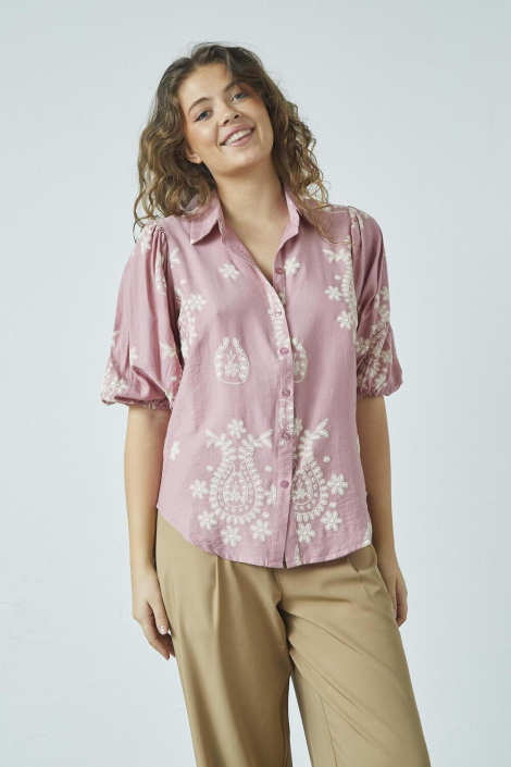 SisterS point roze dames blouse