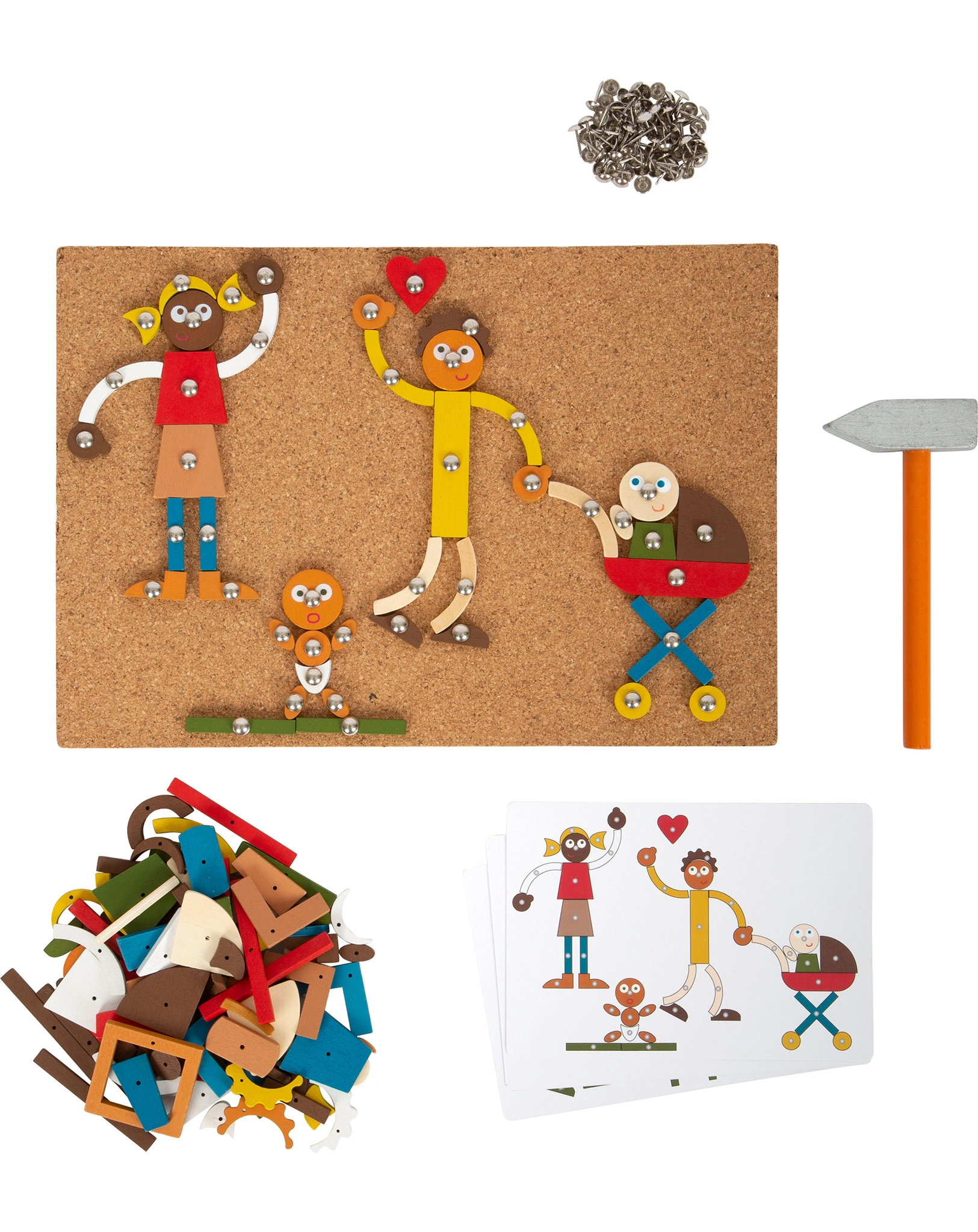 Hammerspiel ZUHAUSE & FAMILIE in bunt