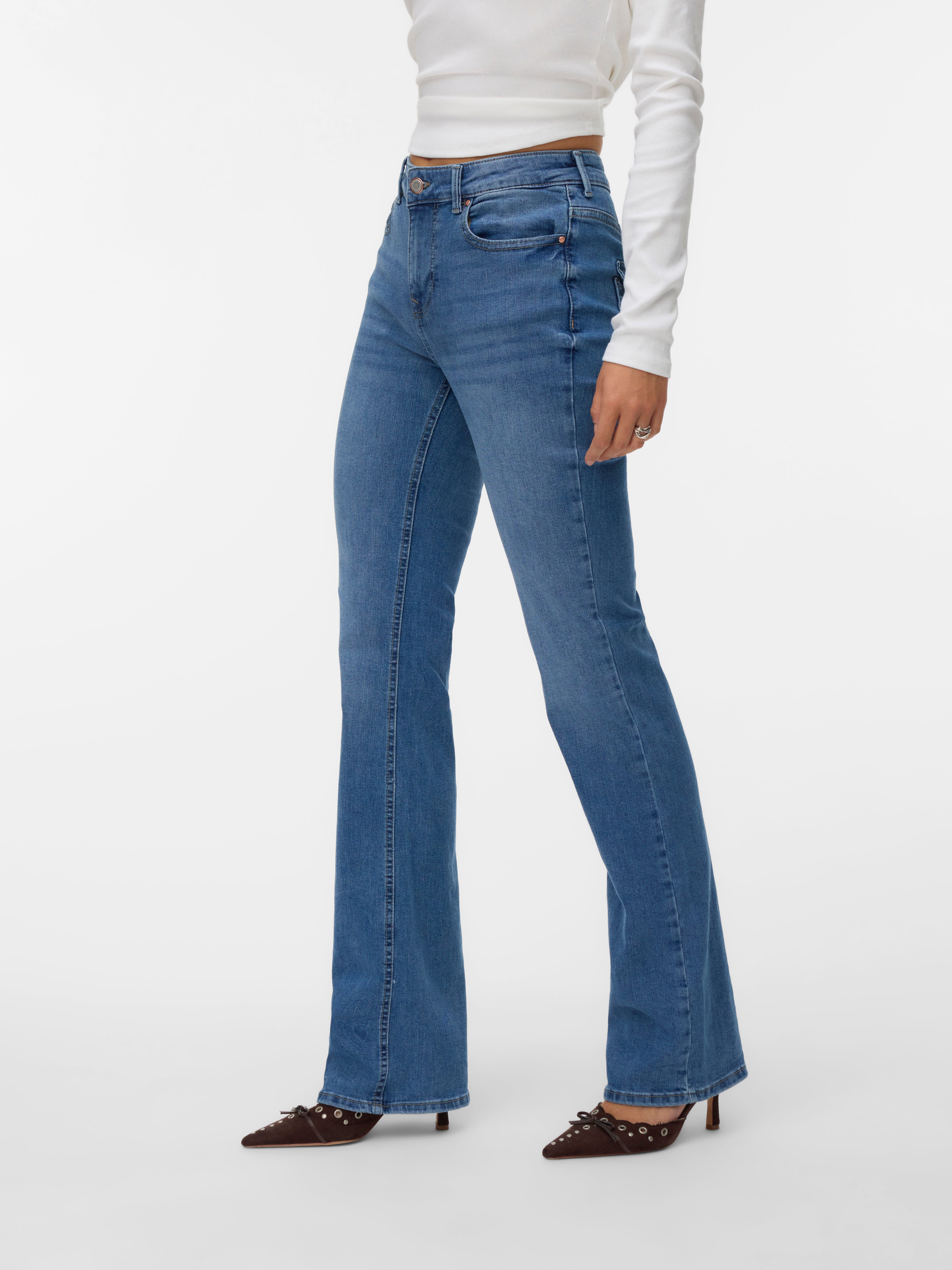 VMFLASH Mid rise Flared fit Jeans