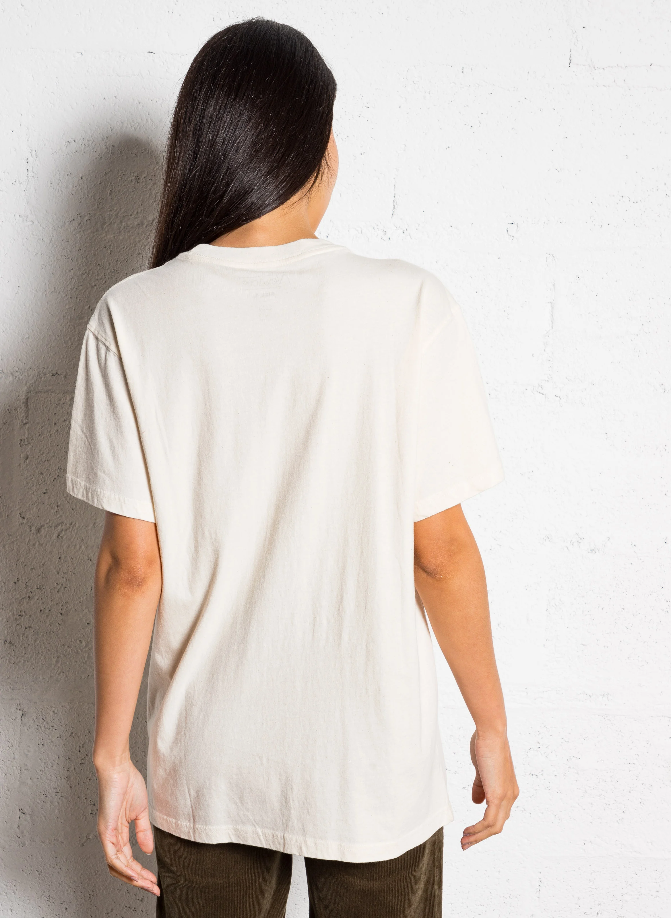 TRUCKER HAWKINS - Tee-shirt col rond en cton | Beige